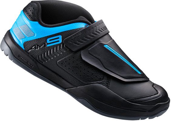 Shimano AM9 SPD shoes, black / blue