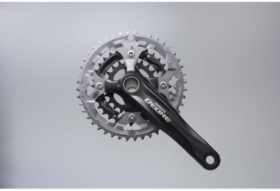 Shimano FC-M590 Deore 2 piece design chainset, 9-speed