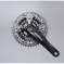 Shimano  Fc-M590 Deore 2 Piece Design Chainset, 9-Speed - 44 / 32 / 22T Black 175 Mm