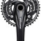 Shimano Fc-M610 Deore 10-Speed Chainset - 42/32/24T - 175 Mm - Black