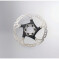Shimano Deore Xt Rotor Smrt76 6-Bolt 160Mm 160 mm Silver / Black