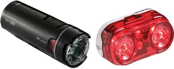 Bontrager Ion 120/Flare 3 Light Set