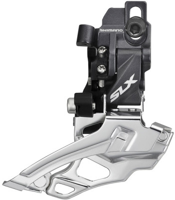 Shimano FD-M676 SLX 10-speed double front derailleur, top-pull, direct-fit