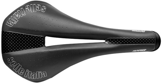 Selle Italia Selle Italia Novus Tm Flow Manganese Saddle: Black L2