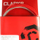 Clarks  S/S Universal Front & Rear Gear Cable Kit Red
