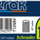 Nutrak Schrader 45Deg Bent Valve Inner Tube 1.75 - 2.125