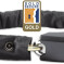 Hiplok Wearable Chain Lock (gold Sold Secure) 10MMX85CM  Black