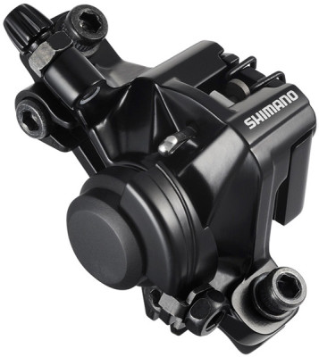 Shimano BR-M375 disc brake calliper, without adapter for front or rear, black
