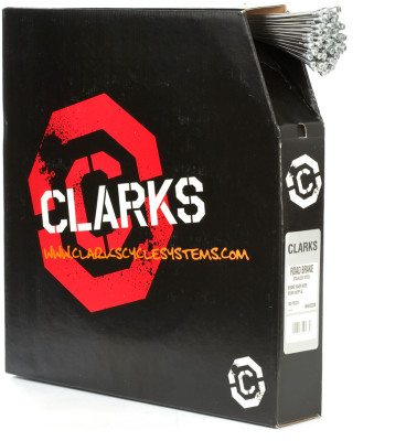 Clarks Road S/S Inner Brake Wire W1.5Mm X L2000Mm Pear Nipple Dispenser Box (100Pcs)