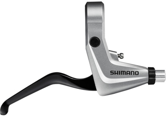 Shimano BL-T4000 Alivio 2-finger brake levers for V-brakes - silver
