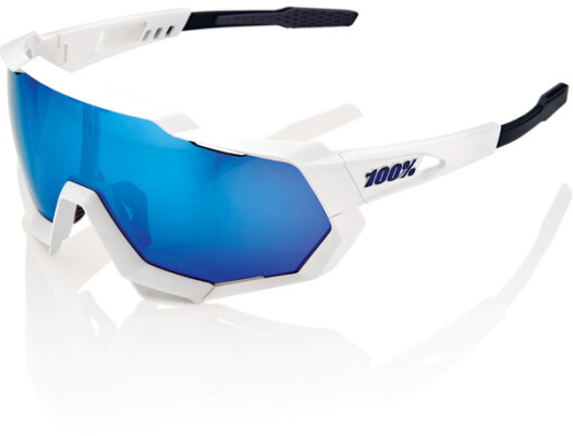 100% Glasses Speedtrap White, Blue