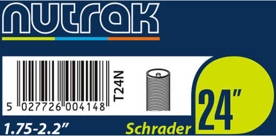 Nutrak 24" Inner Tube Schrader