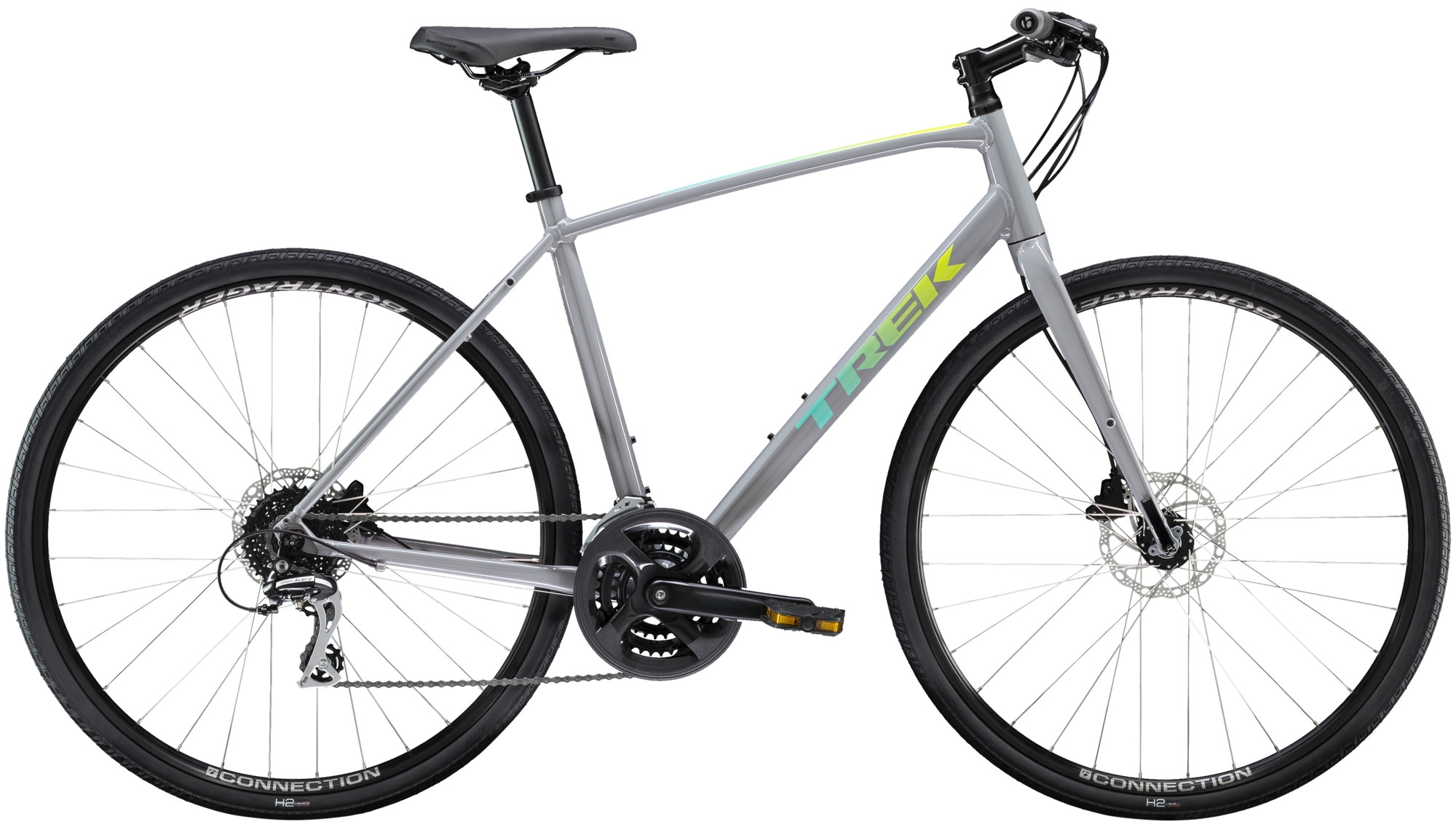 2021 Trek FX 2 Disc Hybrid Bikes Shop Nevis Cycles