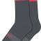 Sock Bontrager Race Crew Wool Small (37-39) Grey/Mulberry