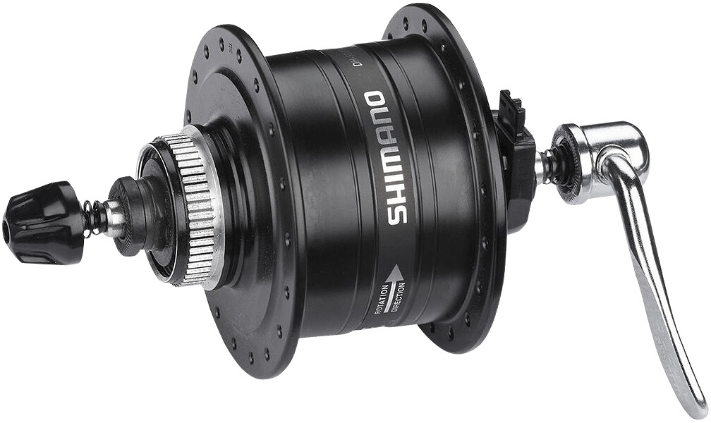 Shimano DH-3D37-QR 6V 3.0W 36H 100mm Centerlock Front Hub - Shop ...