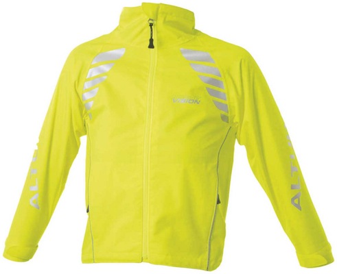 Children'S Night Vision Jacket Yellow Age 10 - 12